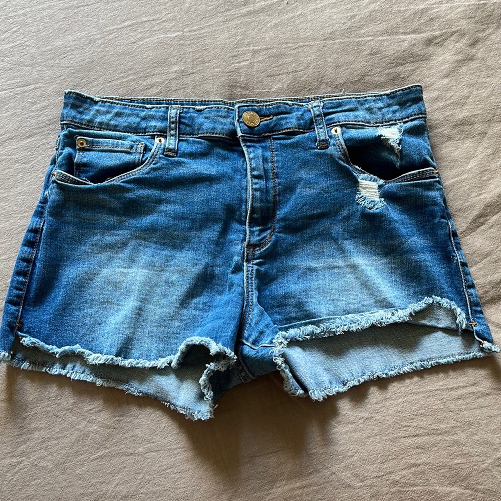 STS Ripped Blue High Rise Shorts